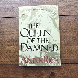 "The Queen of the Damned" By Anne Rice Hardcover Book